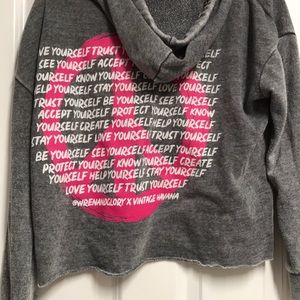 Wren and Glory hand painted sweatshirt